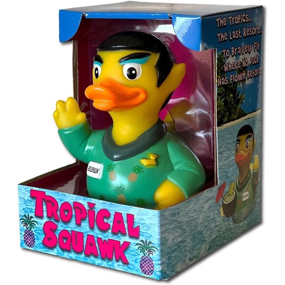 Tropical Squawk Limited Edition - Duck Collectible Toy - Floating Unique Gift Fo - Picture 2 of 7